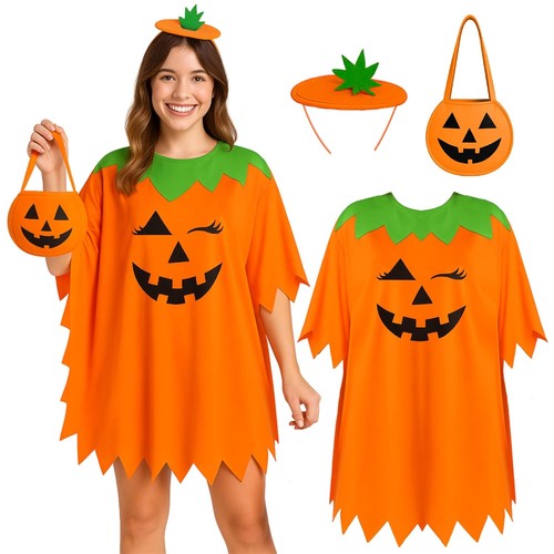 Piece adult pumpkin costume - adult,