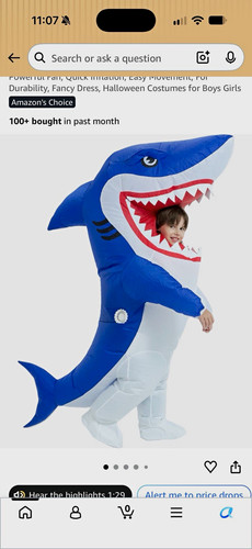 One casa inflatable - one, shark