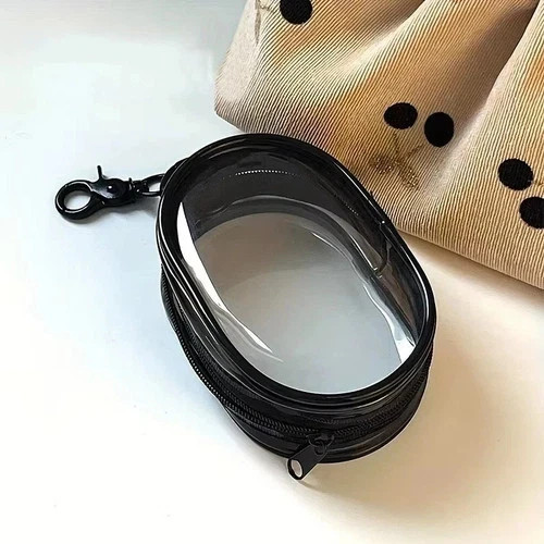 Mini clear zipper - clear,