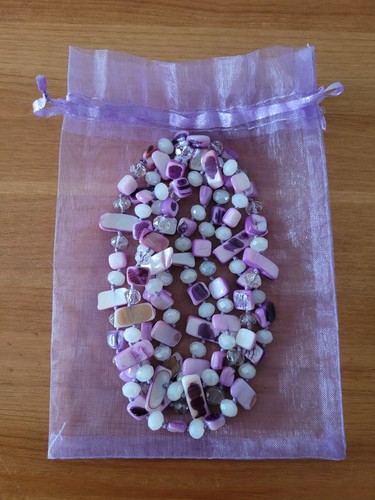Dante long purple necklace - long,