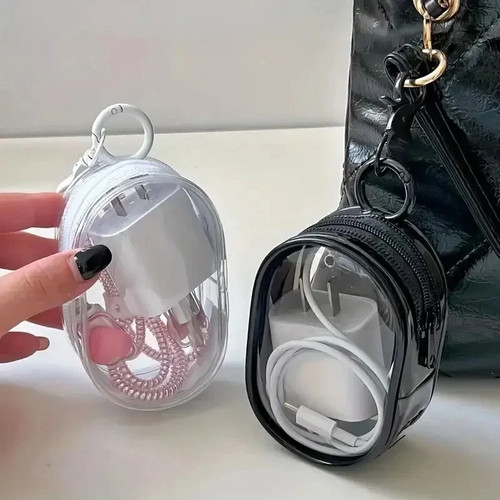 Mini clear zipper bag - mini,
