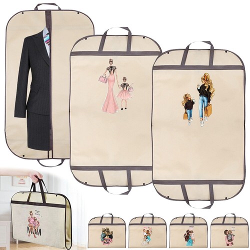 Printed hanging suit dress - hanging,